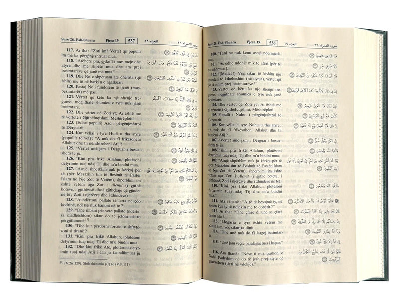 Noble Quran Al-Kareem - Albanian Translation