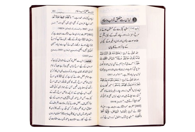 Summarized Riyadus Saliheen S/C- Urdu مختصر رياض الصالحين