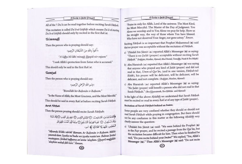 A Guide to Salat (Prayer) 2
