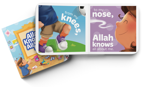 Allah Knows All About Me - Islamic Baby Book for Young Muslim Children