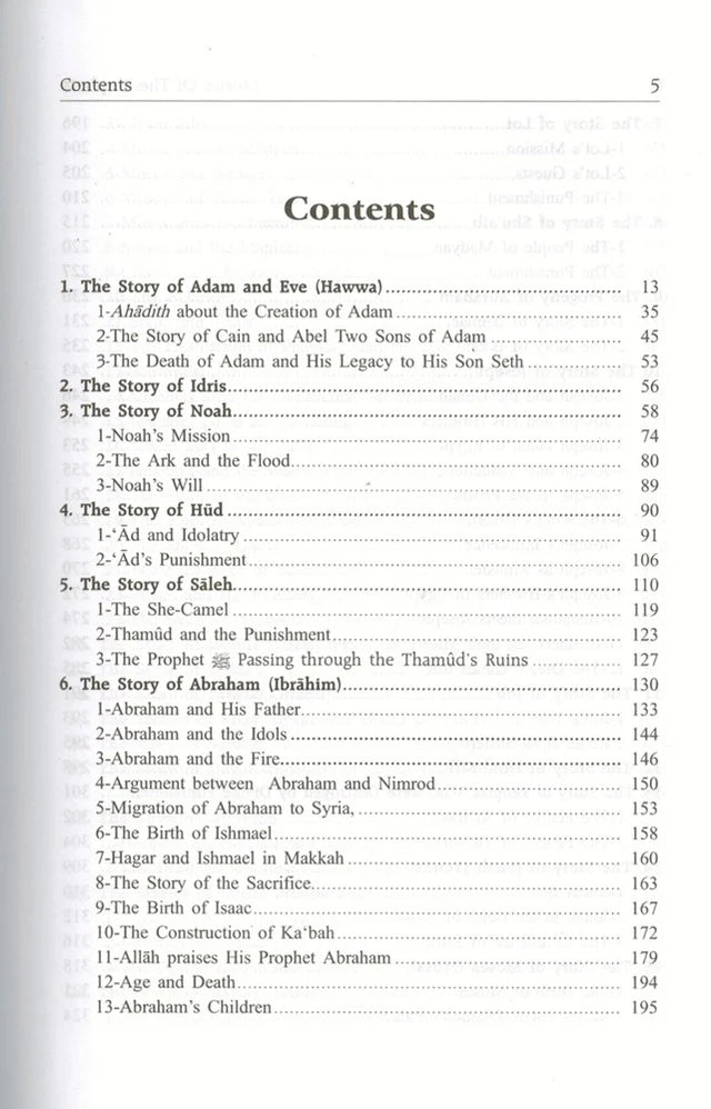 Stories of the Prophets (Qisas ul Anbiya) by Ibn Kathir — Islamic History from Adam to Muhammad with Moral Lessons & Tafsir Insights | Darussalam