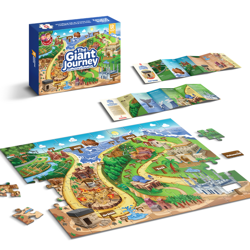 The Giant Journey - Jigsaw puzzles For Aged 5-7