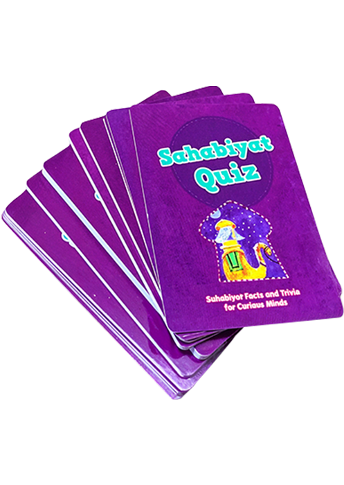 Sahabiyat Quiz Card for Kids Fun and Learning Activity.