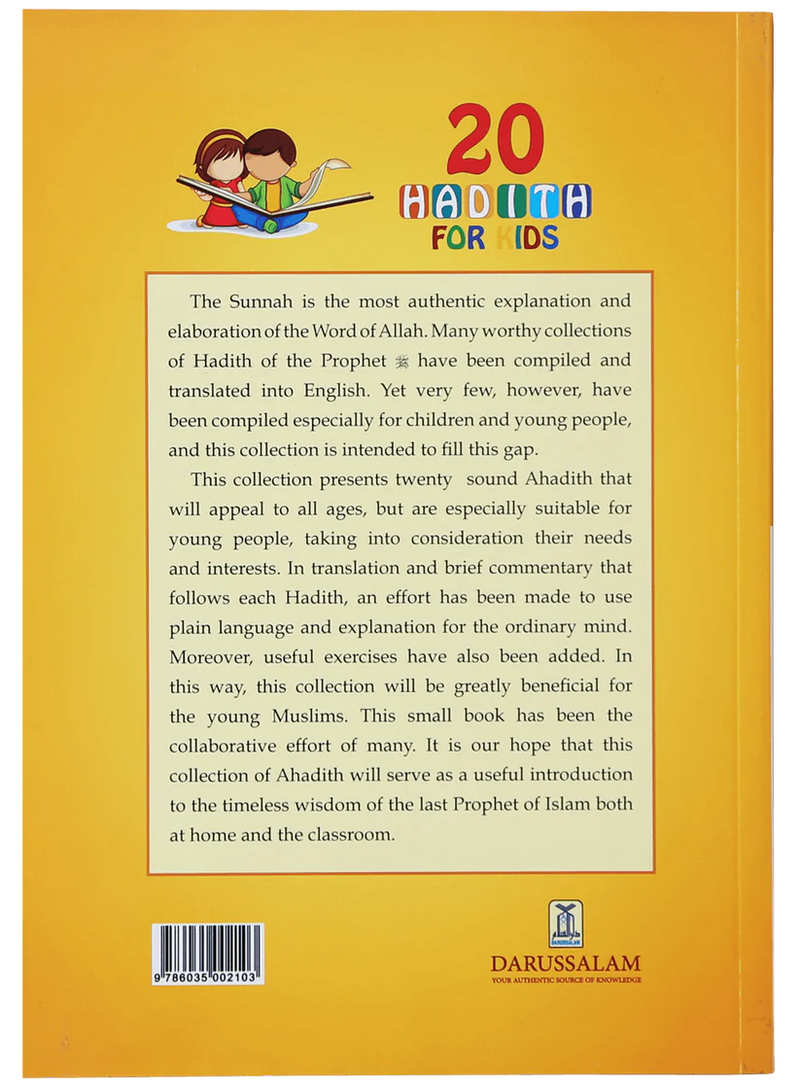 20 Hadith for Kids English