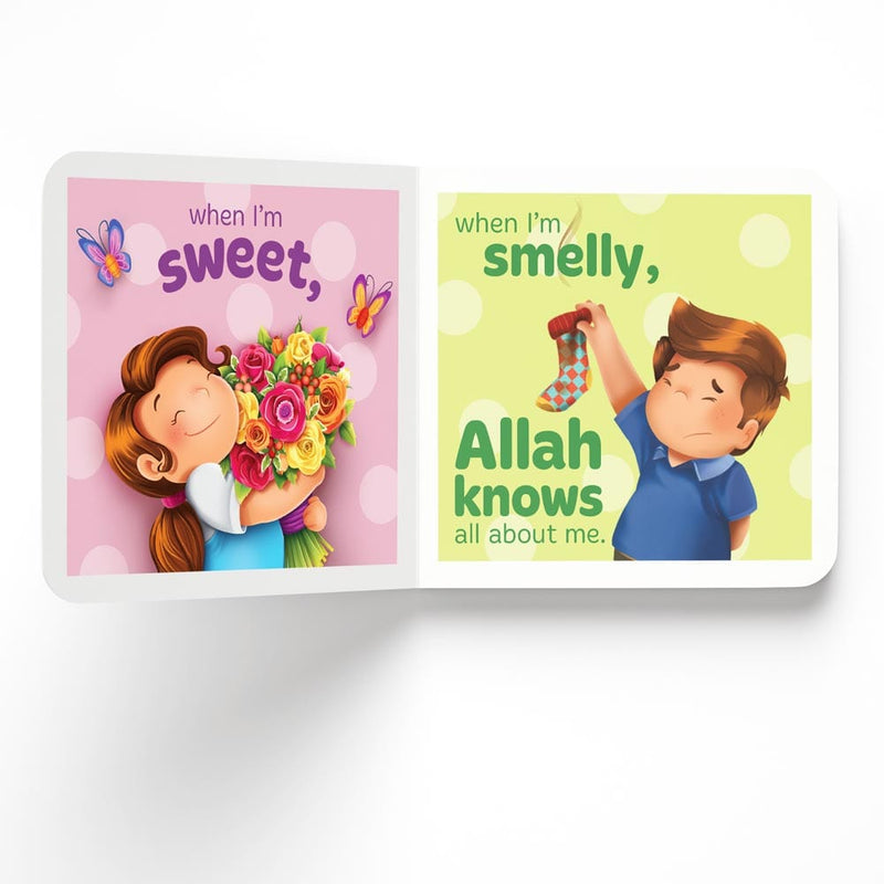 Allah Knows All About Me - Islamic Baby Book for Young Muslim Children