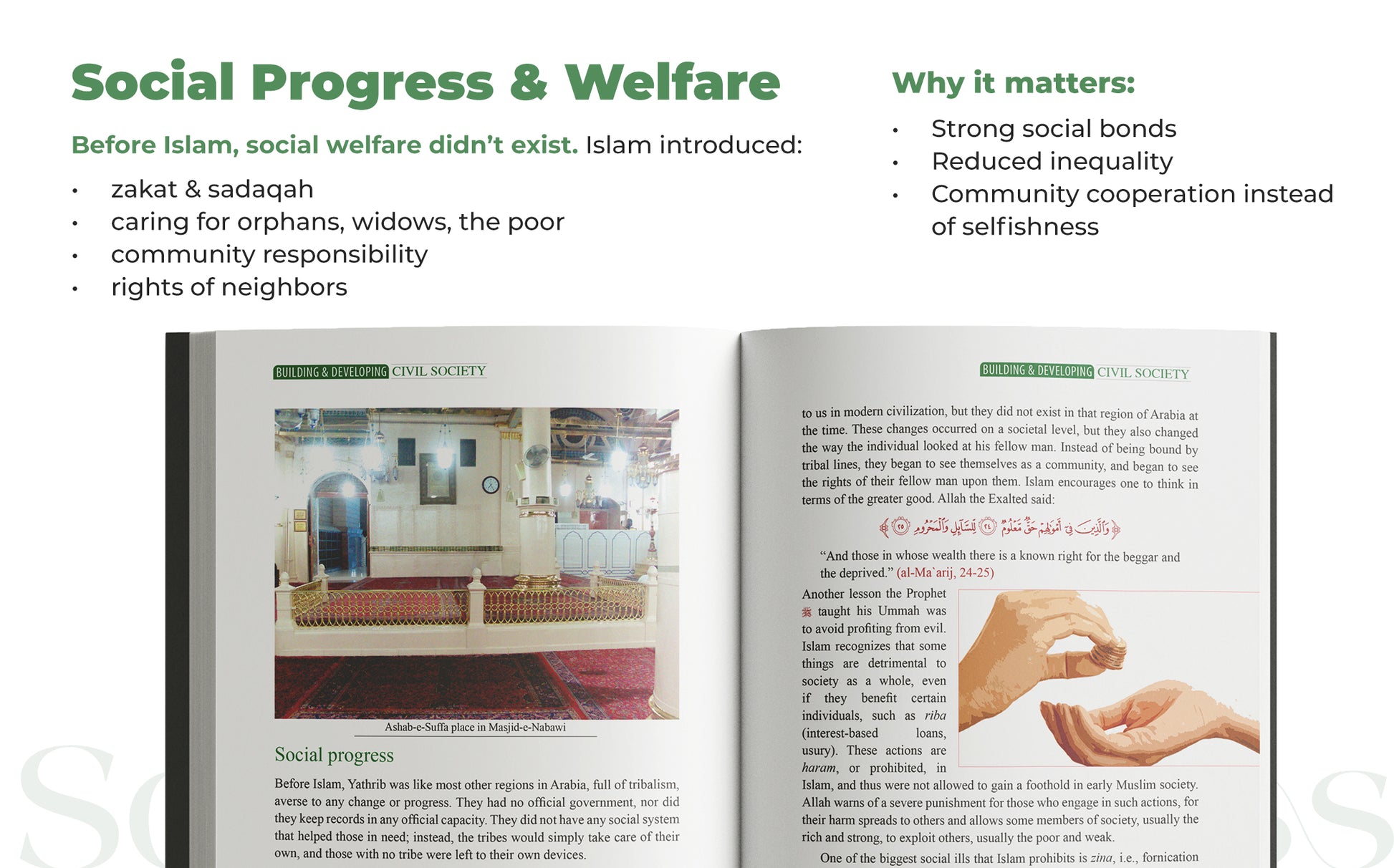 Building & Developing Civil Society through the Biography of Prophet Muhammad ﷺ