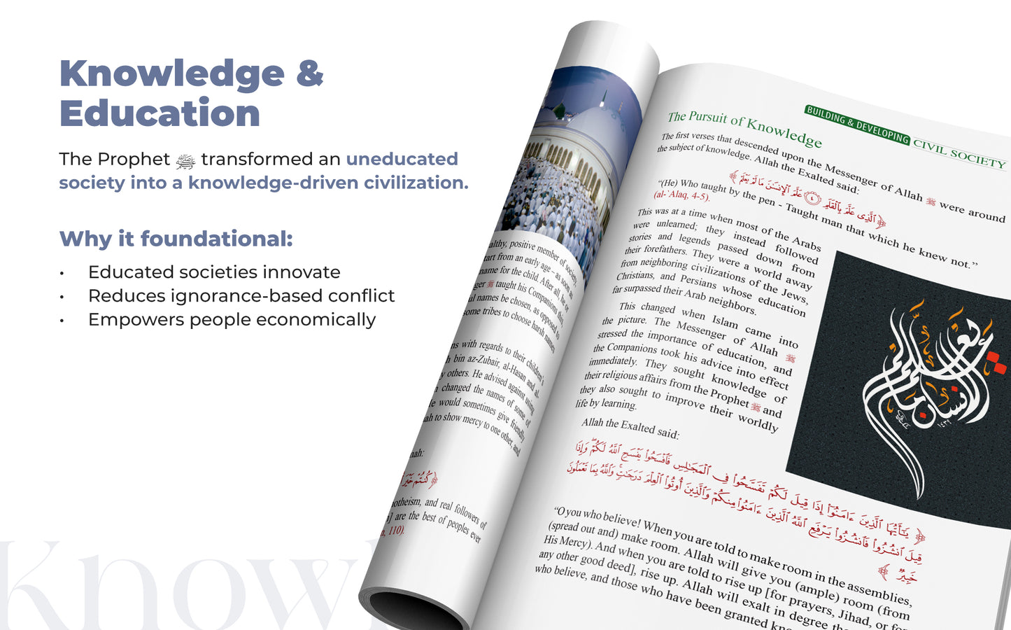 Building & Developing Civil Society through the Biography of Prophet Muhammad ﷺ