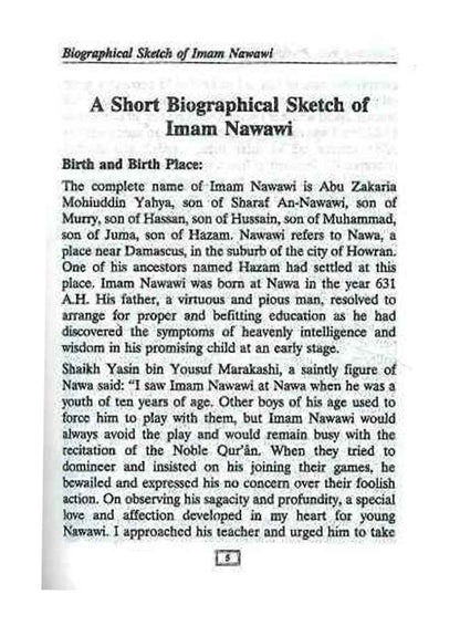 Collection from Riyad-us-Saliheen - Pocket Size