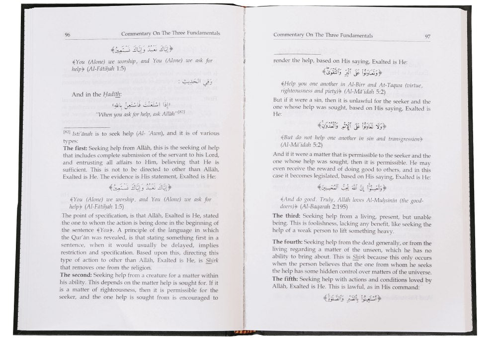 Commentary on Three Fundamentals of Islam by | M. bin Abdul Wahab
