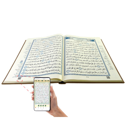 Premium Quran Gift Set – Holy Quran 20×28 & 14x20 cm (Arabic Text) – Deluxe Hardcover / Gift Box Edition – Elegant Islamic Gift for Ramadan, Eid & Weddings