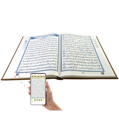 Premium Quran Gift Set – Holy Quran 20×28 & 14x20 cm (Arabic Text) – Deluxe Hardcover / Gift Box Edition – Elegant Islamic Gift for Ramadan, Eid & Weddings