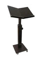 Premium Wooden Adjustable Quran Stand with Wheels – Mobile Rehal Podium
