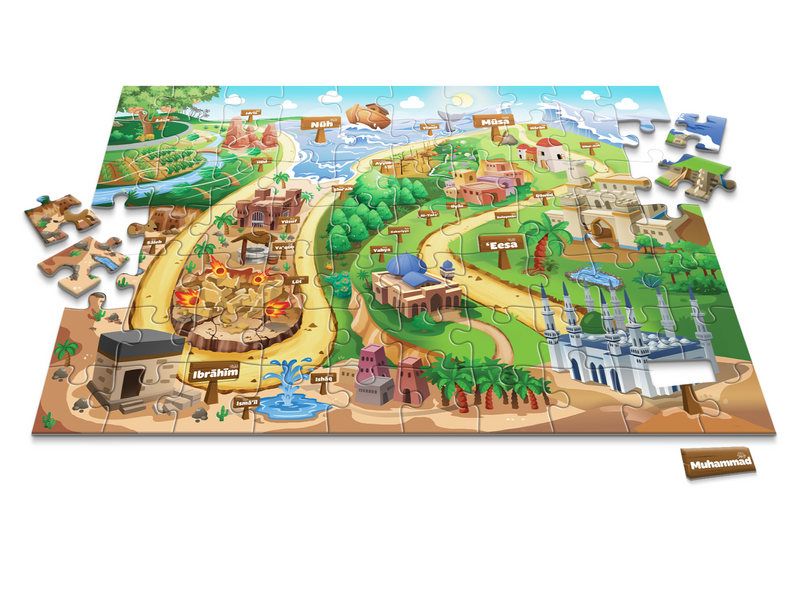 The Giant Journey - Jigsaw puzzles For Aged 5-7