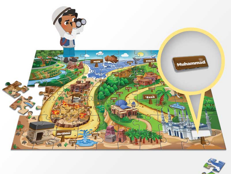 The Giant Journey - Jigsaw puzzles For Aged 5-7