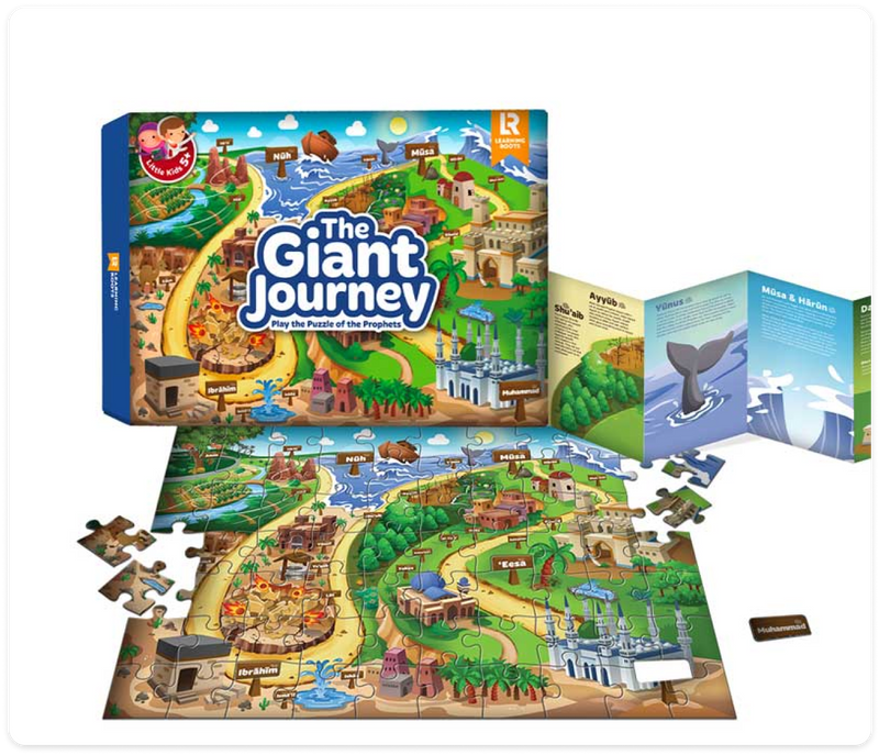 The Giant Journey - Jigsaw puzzles For Aged 5-7