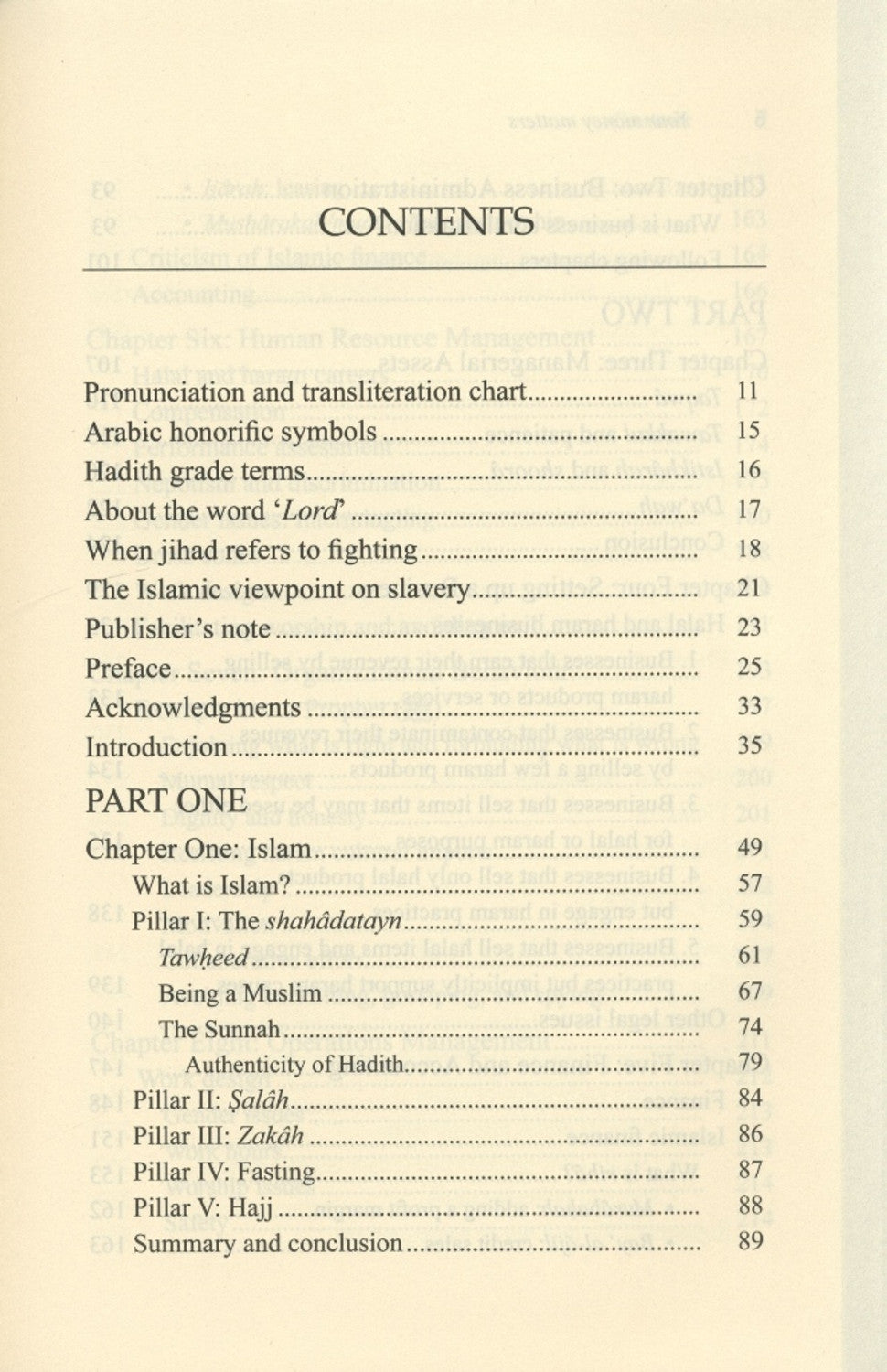 Your Money Matters: The Islamic Approach to business, Money and Word