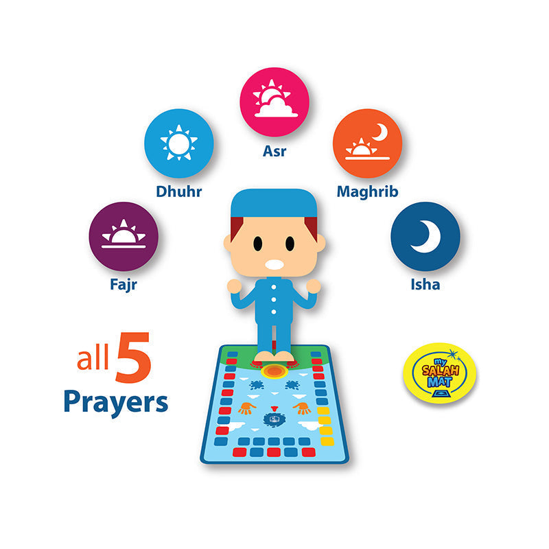 My Salah Mat - Interactive Prayer Mat for Kids