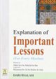 Explanation of Important Lessons - English